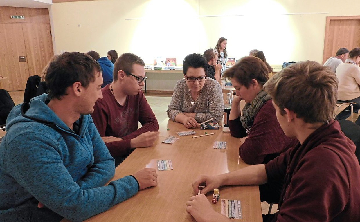 Volle Konzentration beim Qwixx Turnier